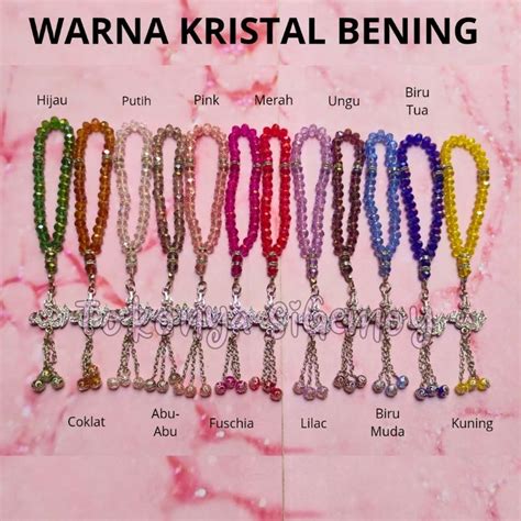 Jual Kristal Ceko Warna Bening Dan Doff Mm Shopee Indonesia