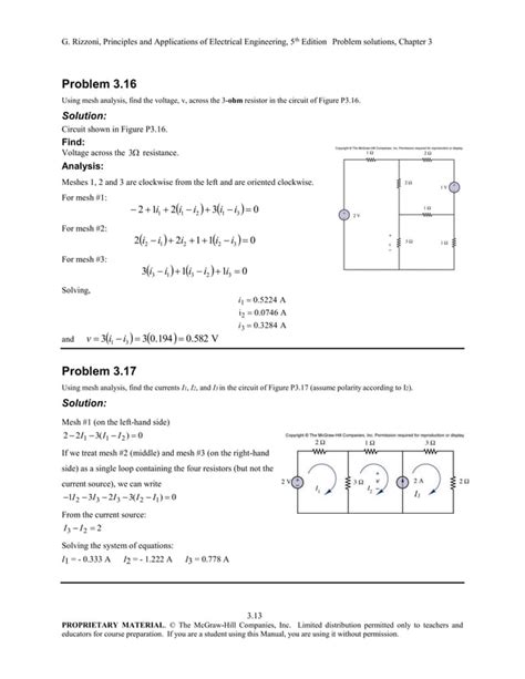 Principles And Applications Of Electrical Engineering 6th Edition