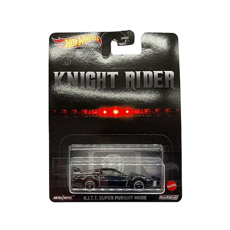 Hot Wheels K I T T Super Pursuit Mode Knight Rider Mini Hunts