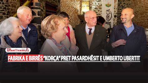 Fabrika e birrës Korça pret pasardhësit e Umberto Ubertit