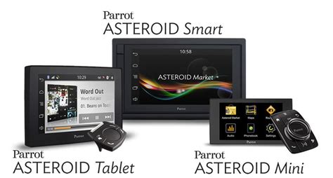 Parrot Asteroid Mini Asteroid Tablet En Asteroid Smart In Car