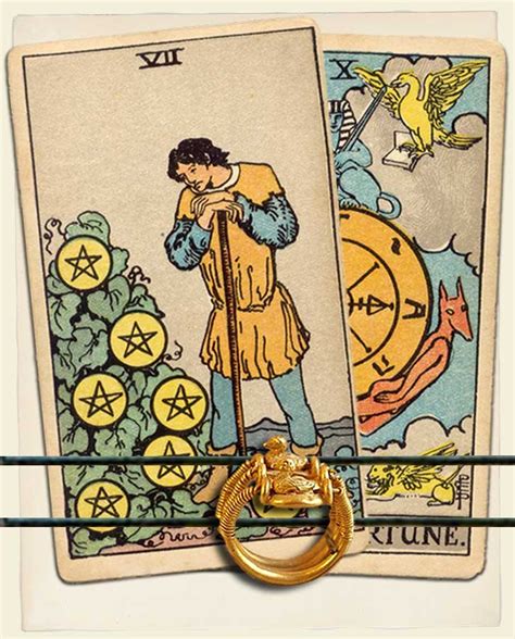 Seven Of Pentacles And Wheel Of Fortune Combination Reading With