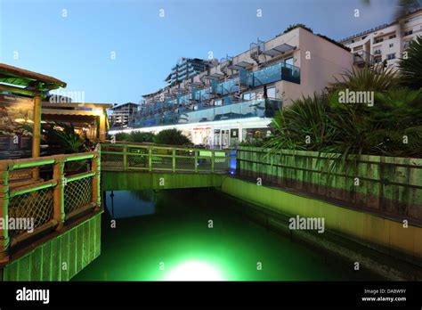 Ocean Village marina in Gibraltar Stock Photo - Alamy