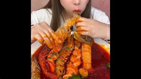 Asmr Mukbang 🦀🦞 Spicy Seafood Boil Seafood Mukbang Asmr Food Eating