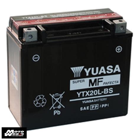 Yuasa YTX20L BS Motorcycle Battery