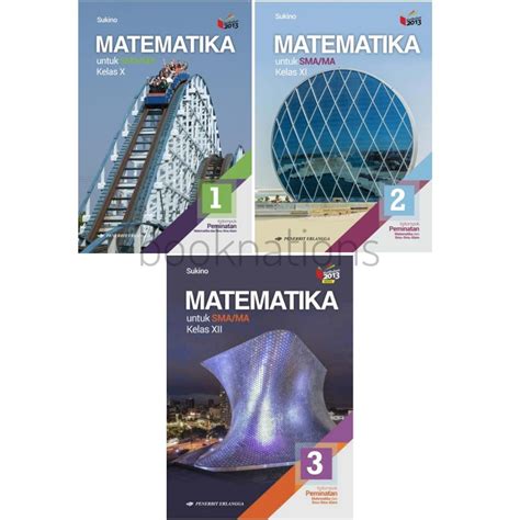 Jual Buku Matematika Peminatan Sma Kelas Erlangga Sukino K N