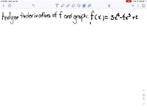 SOLVED:Determine where the graph of the given function is increasing. decreasing, concave up ...