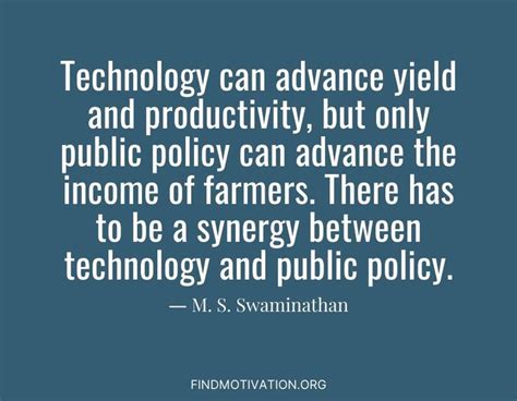 M S Swaminathan Quotes Importance Of Agriculture, Agriculture Farming, Celebration Quotes, Food ...