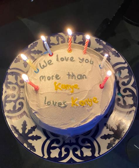 Birthday Cake Kanye West 2024