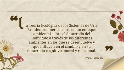 Teor A Ecol Gica De Los Sistemas Por Urie Bronfenbrenner Pdf