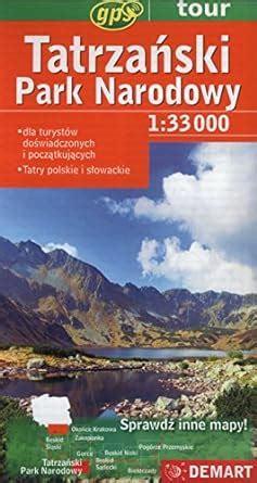 Tatrzanski Park Narodowy Mapa Turystyczna 9788389472694 Amazon