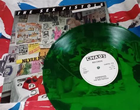 Sex Pistols Submission Green Coloured Mega Rare 12 Sid Vicious