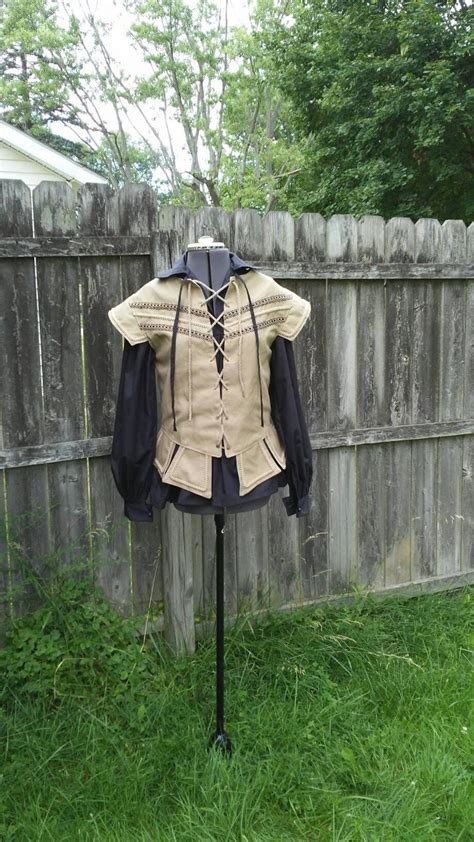 Mens Renaissance Doublet Only Custom Made To Order Cotton Etsy