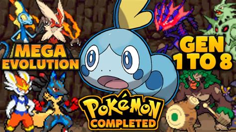 New Completed Pokemon GBA Rom Hack 2022 With Mega Evolution Gen 1 8