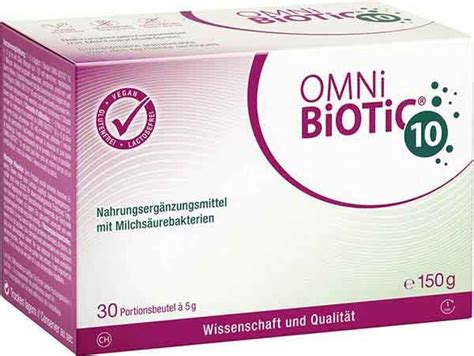 OMNi BiOTiC 10 Plv 30 Btl Probiotikum für eine gesunde Darmflora