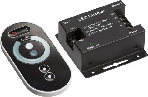 12V / 24V RF Controller and Touch Remote - Dimmer Single Colour | ML ...