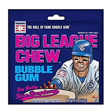 Big League Chew Blue Raspberry 60g