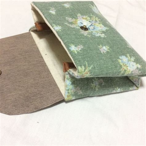 【無料型紙製図】簡単ポーチ あぁっ ハンドメイドラヴ Cell Phone Bag Fabric Wallet Craft