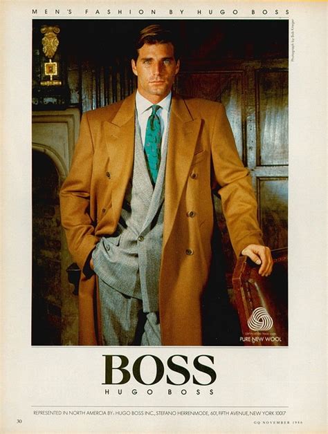 Hugo Boss Fall Winter Database Blog About Classic And