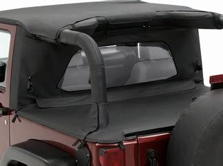 Bestop Wraparound Windjammer For Jeep Black Denim Bestop Jeep Tops