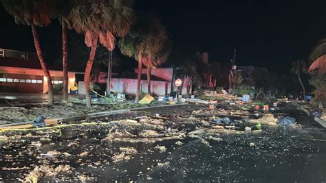 Photos Of Clearwater Beach And Crystal River Tornado Damage In Florida