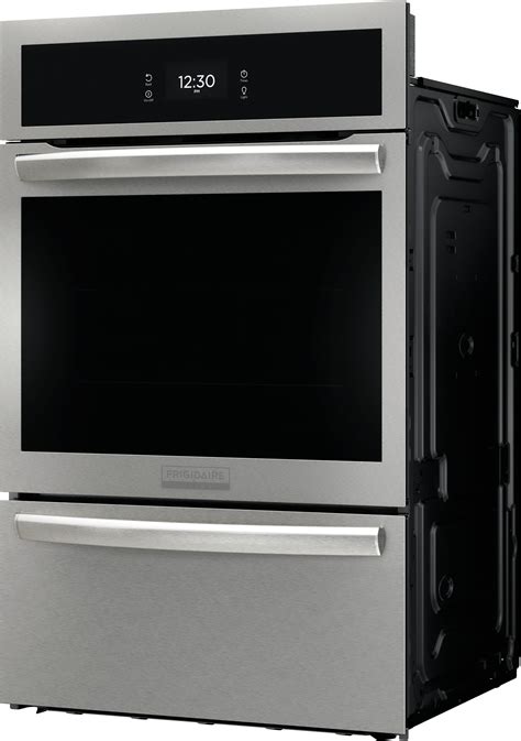 Frigidaire Gallery 24 Single Gas Wall Oven With Air Fry Self Cleaning In Stainless Steel