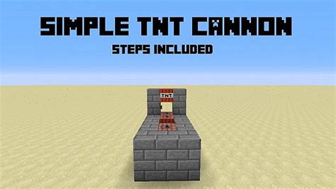 Simple Tnt Cannon Ready To Use Minecraft Map