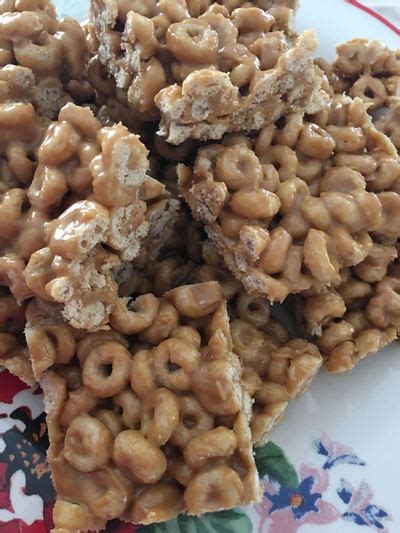 Peanut Butter Honey Nut Cheerio Bars Welcome To Mama S Kitchen