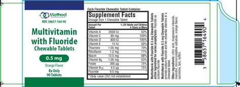 Multivitamin With Fluoride Alpha Tocopherol Acetate Dl Ascorbic