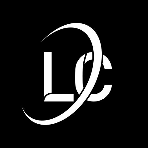 Lc Logo L C Design White Lc Letter Lc Letter Logo Design Initial