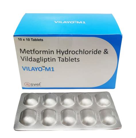 VILAYO M1 VILDAGLIPTIN 50 MG METFORMIN HYDROCHLORIDE 1000 MG