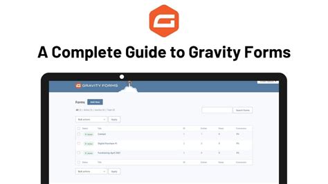 A Complete Guide To Gravity Forms The Wordpress Form Plugin