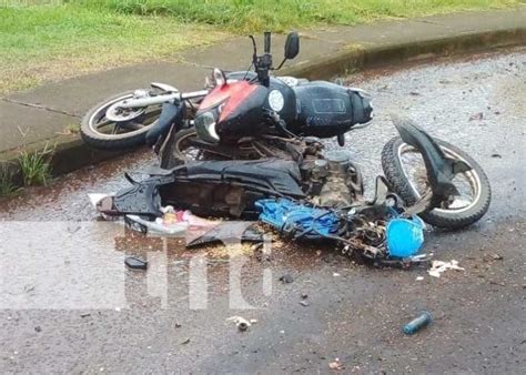 ¡lamentable Suceso Pareja De Motociclistas Fallece En Accidente En Chontales Tn8tv