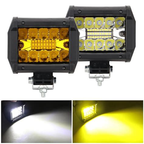 Offroad Spot Flood Combo Trabalho LED Light Bar Far Is Para Carro SUV