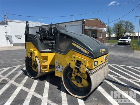 Bomag Bw Ad Double Drum Roller In Kansas City Missouri