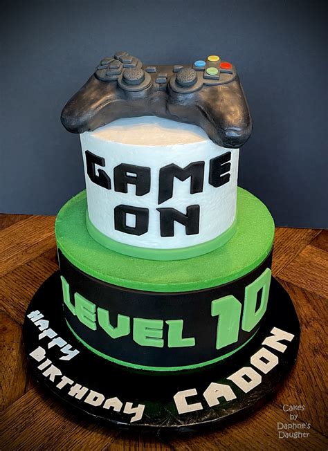 The Bake More Simple Game Controller Cake