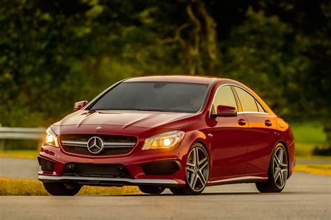 2014 Mercedes Benz Cla45 Amg Runs The Standing Mile Automobile