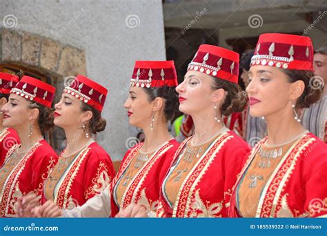 Armenian Folk Dancing Girls Editorial Photography - Image of ...