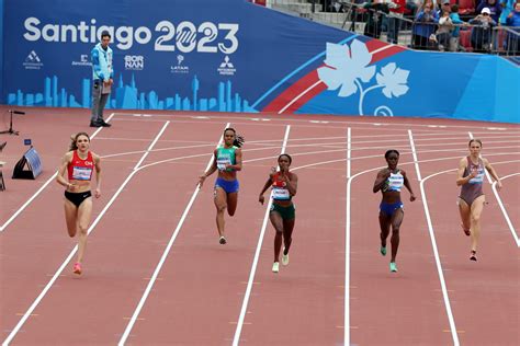 Pan Am Games 2023 Archibald And Abrams Sisters Through To 100m 400m