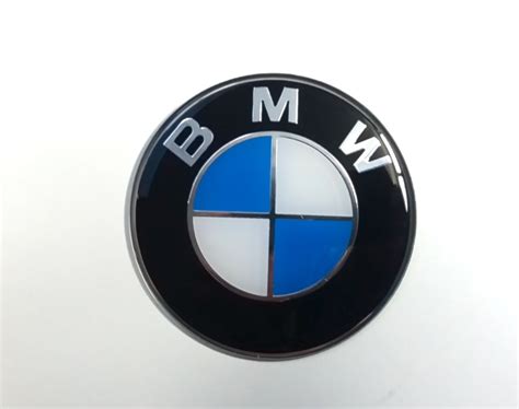 Emblema BMW Original De 8 Cm De Aluminio Boxer Clasicas