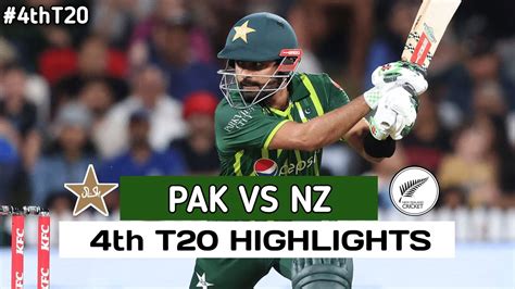 Pakistan Vs New Zealand 4th T20 Full Highlights 2024 PAK Vs NZ 2024