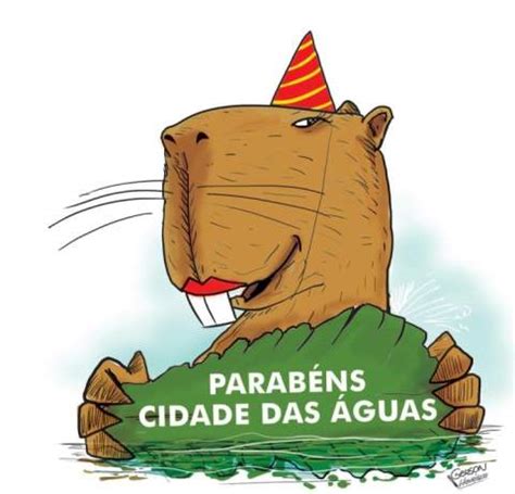 Capitu deseja Feliz Aniversário para Três Lagoas Hojemais de Três