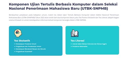 Jumlah Soal Snbt Ada Ini Rincian Waktu Pengerjaannya Masing