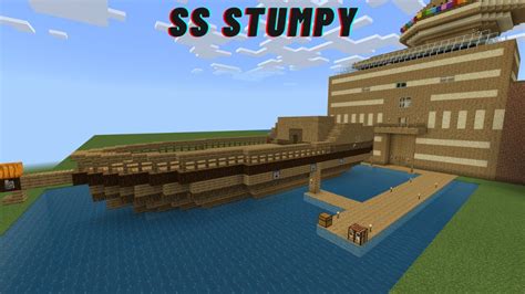 How To Build Stampy S Lovely World Ss Stumpy Part Youtube