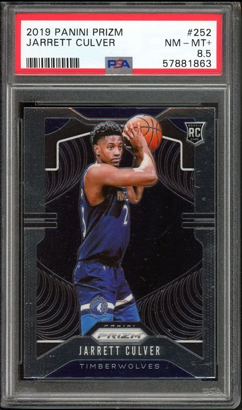 Panini Prizm Jarrett Culver Psa Rc Minnesota