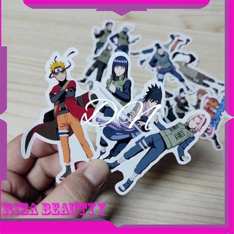 Jual 20pcs Stiker Naruto Shippuden Sticker Kertas Glossy Anime Naruto