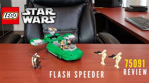 LEGO Star Wars Flash Speeder 75091 Review YouTube