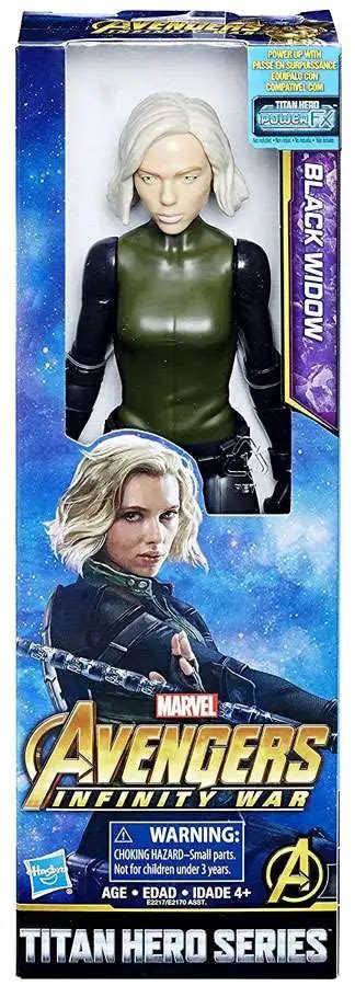 Marvel Avengers Infinity War Titan Hero Series Black Widow Action