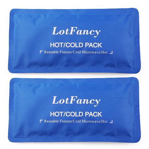 Lotfancy Cold Pack For Therapy Reusable Ice Pack For Injuries Hot