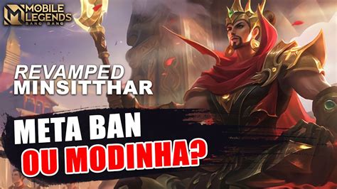 COMO JOGA O TOP GLOBAL MINSITTHAR DEPOIS DO REVAMPED MOBILE LEGEND